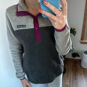 Colombia fleece pull over